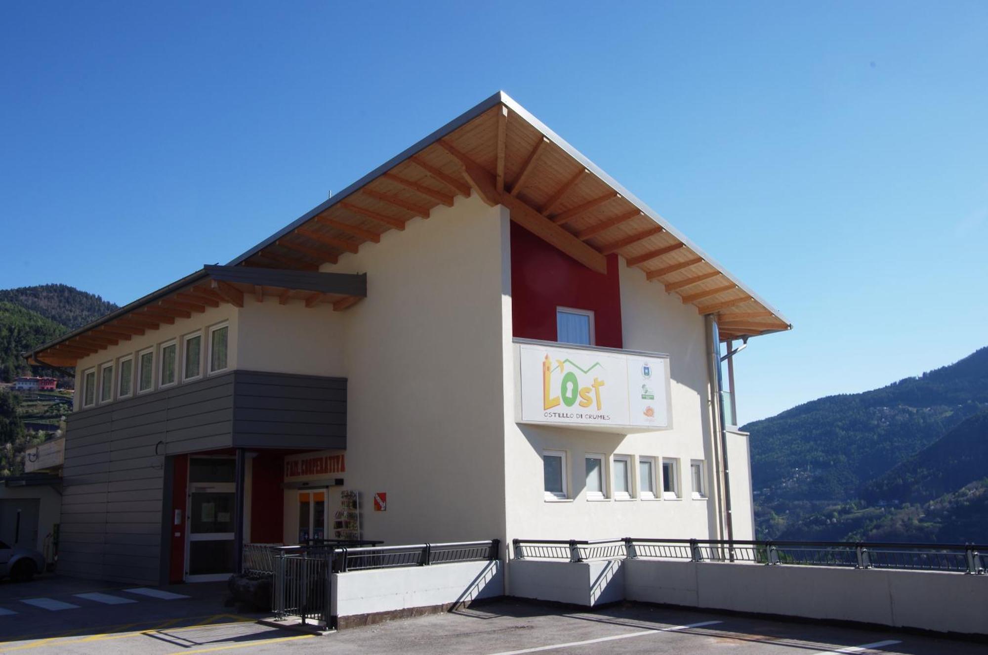 Hostel L'Ost - Ostello Di Grumes Zewnętrze zdjęcie